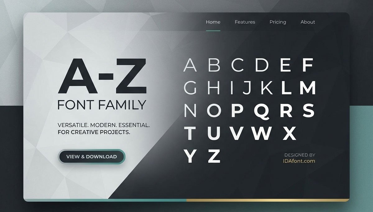 IDafont popular font family
